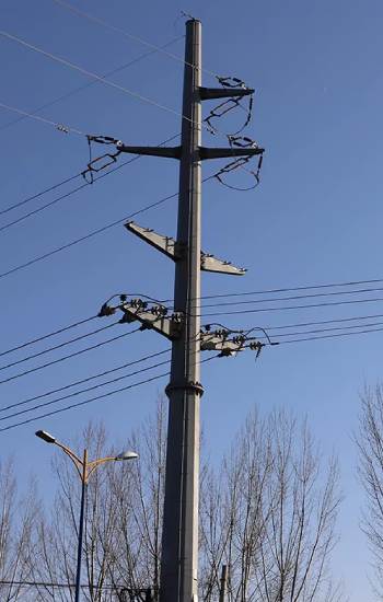 10KV-220KV Customized Galvanizing Electric Transmission Tower