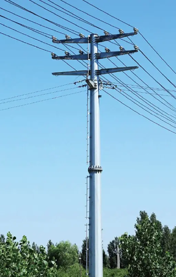 Steel Tubular Electric Transmission Tower